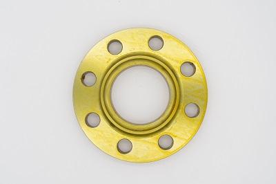 หน้าแปลนชุบซิงค์สีเหลือง